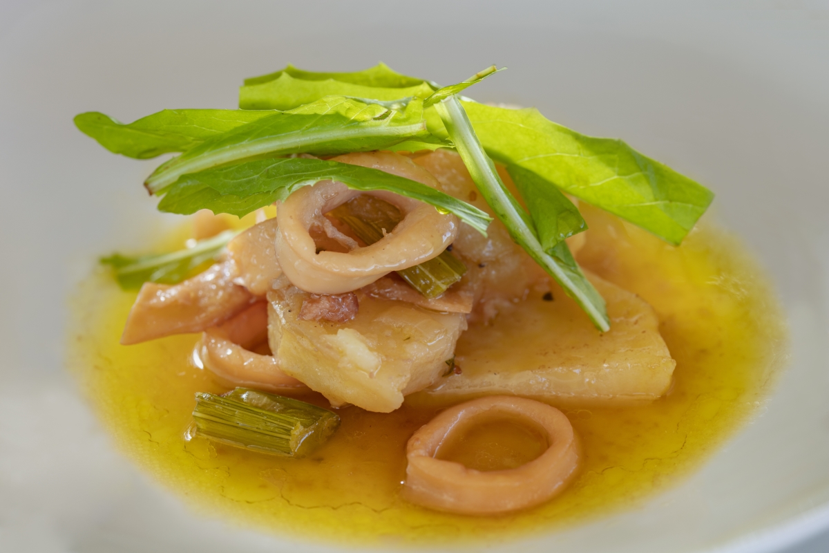 Food on Ena Yacht