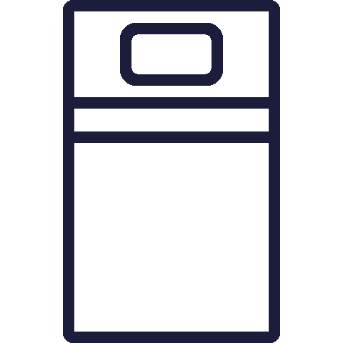 Single bed icon